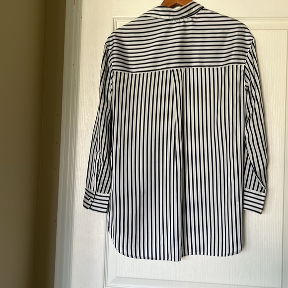 The Drop button up silky blouse - Picture 3 of 3